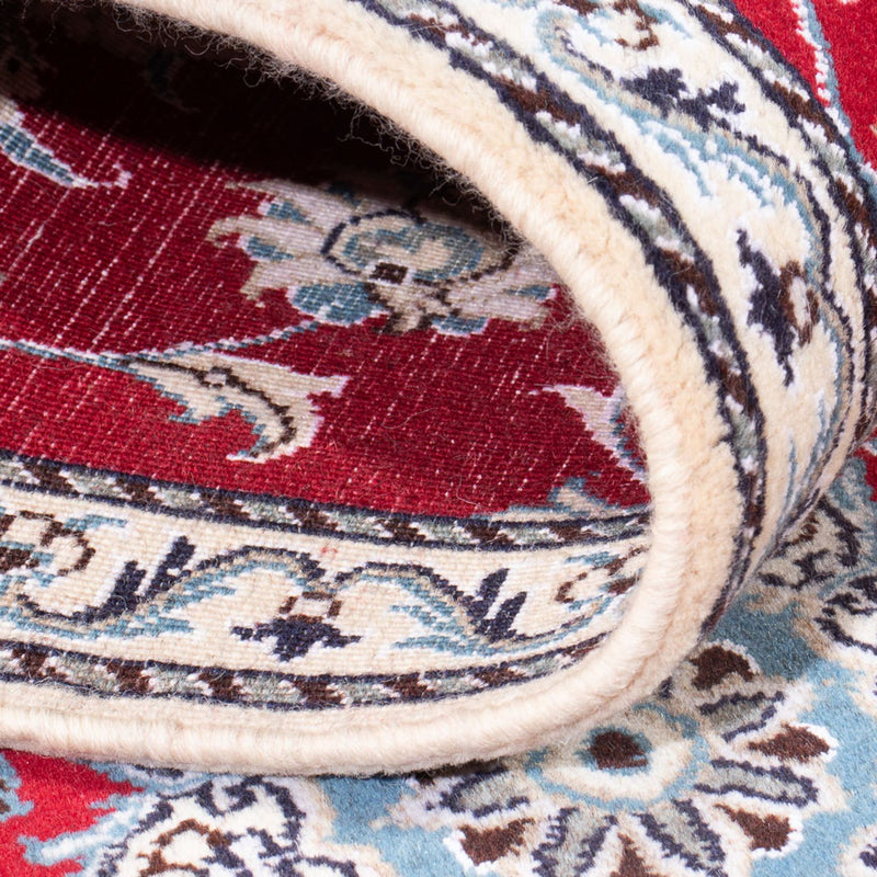 Løber Persisk tæppe - Nain - 200 x 78 cm - rød