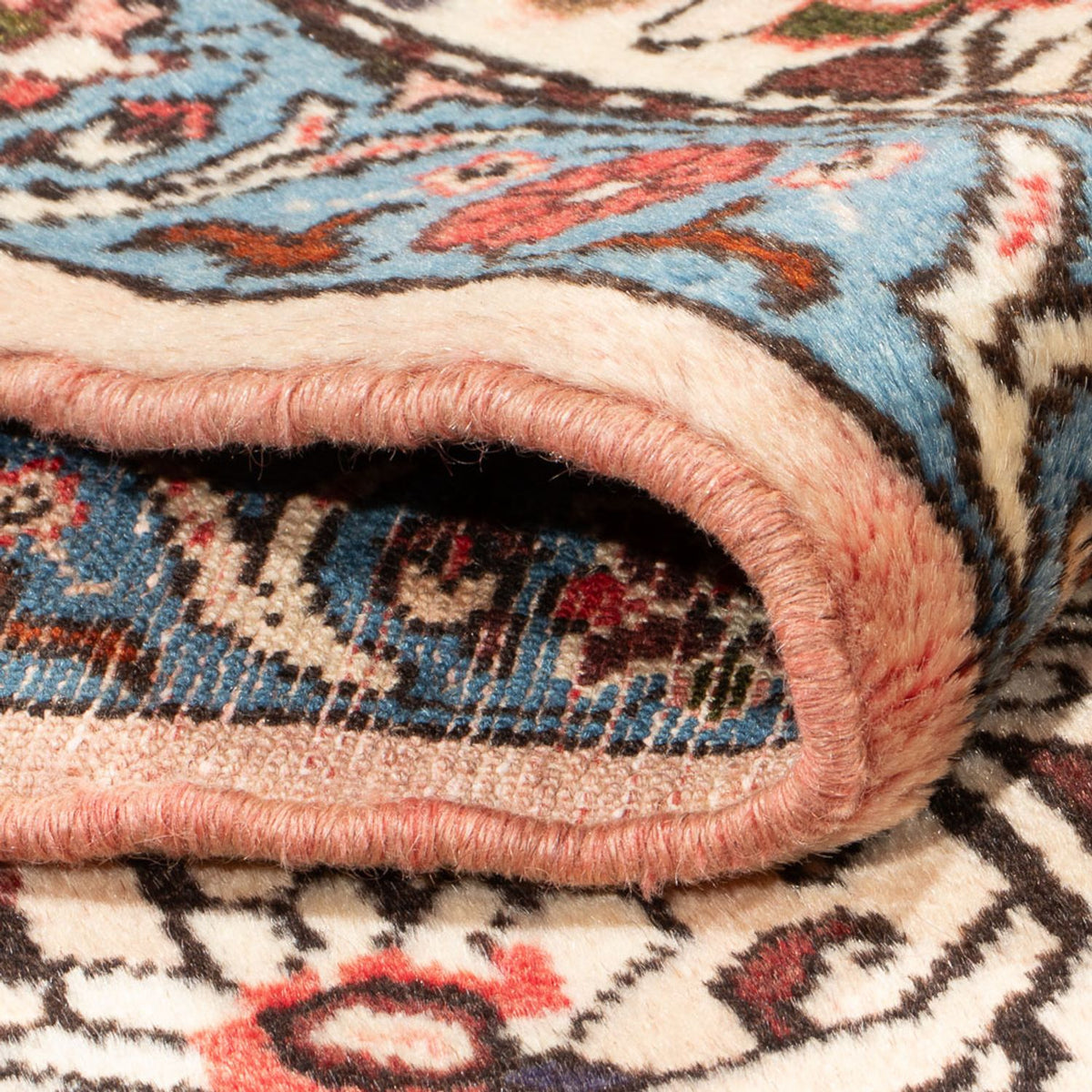 Persisk tæppe - Nomadisk - 196 x 130 cm - beige