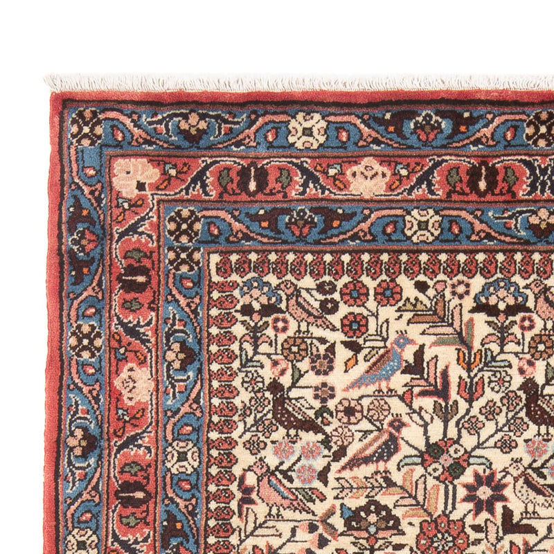 Persisk tæppe - Nomadisk - 198 x 135 cm - beige