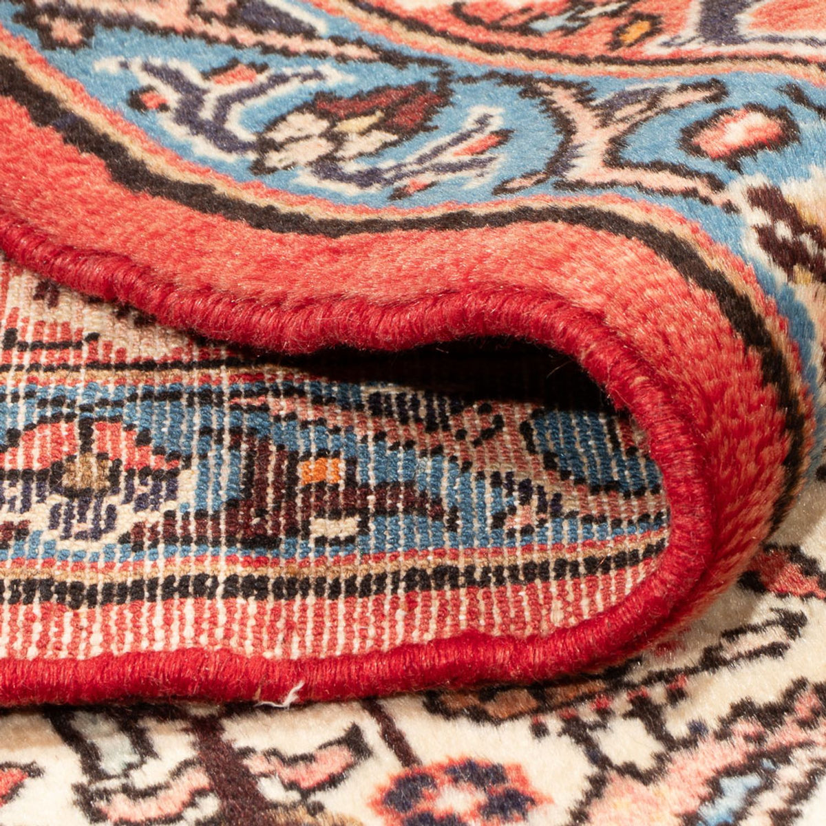 Persisk tæppe - Nomadisk - 198 x 135 cm - beige