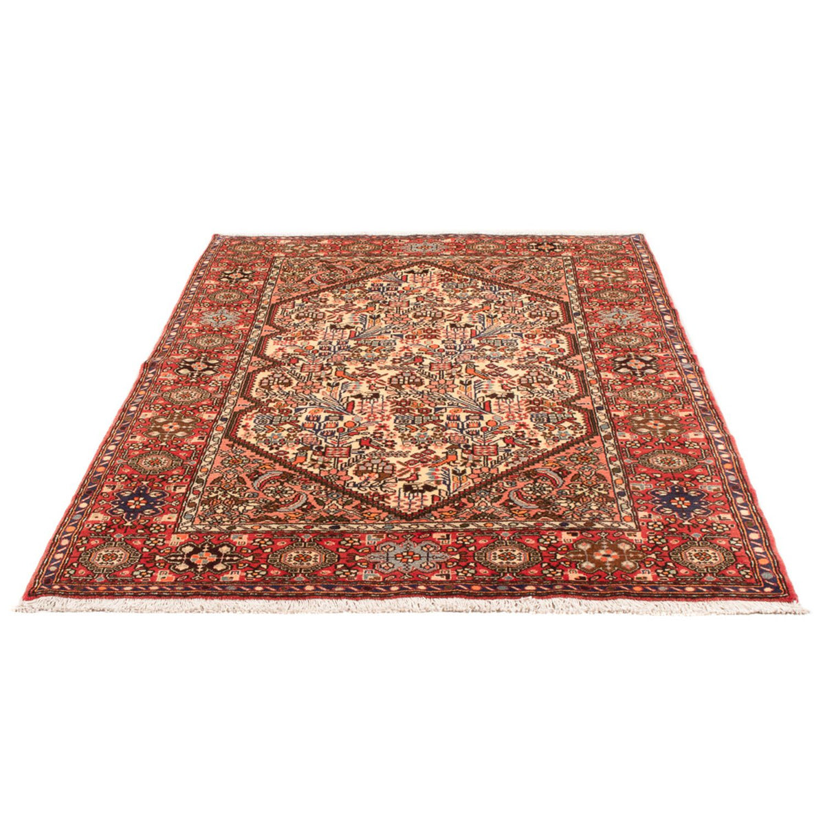 Persisk tæppe - Nomadisk - 192 x 126 cm - beige