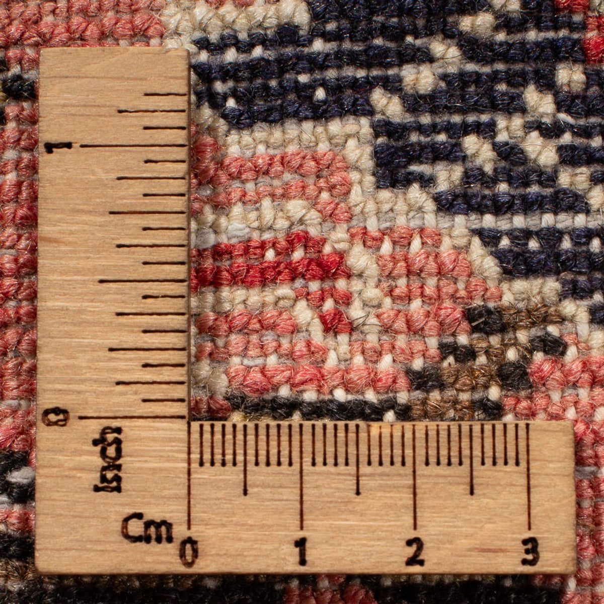 Persisk tæppe - Nomadisk - 195 x 132 cm - beige