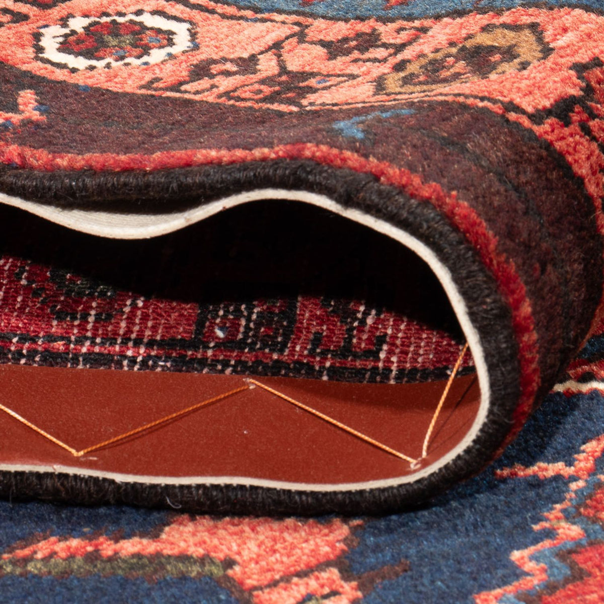 Persisk tæppe - Nomadisk - 197 x 128 cm - mørkeblå