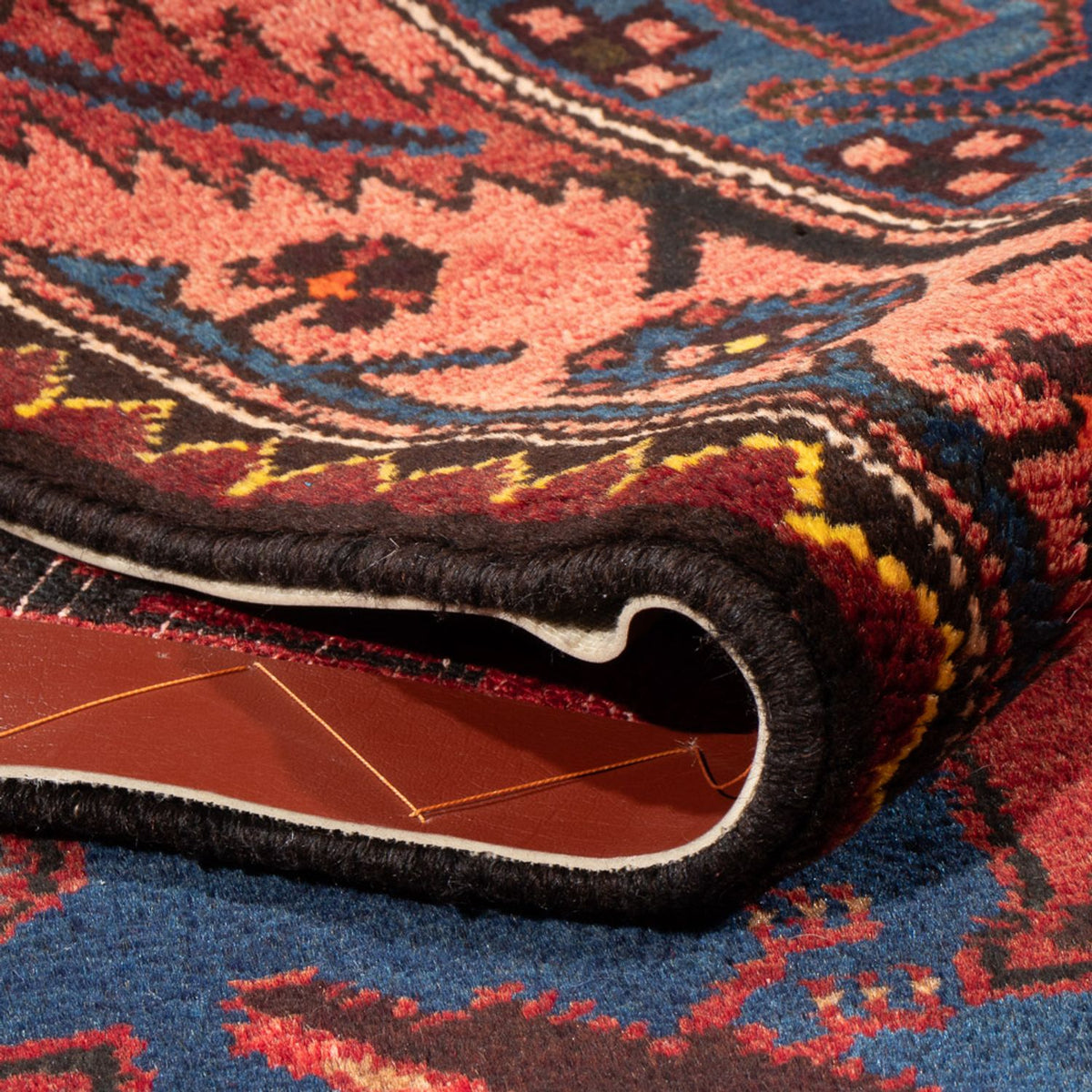 Persisk tæppe - Nomadisk - 196 x 136 cm - blå