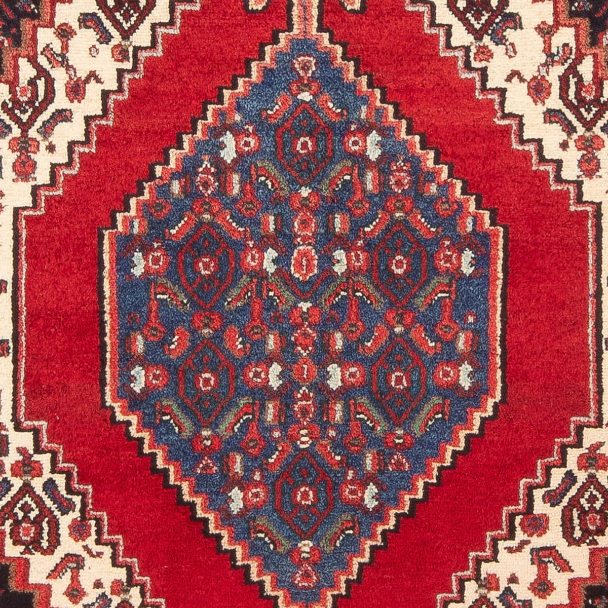 Persisk tæppe - Classic - 196 x 140 cm - mørkeblå