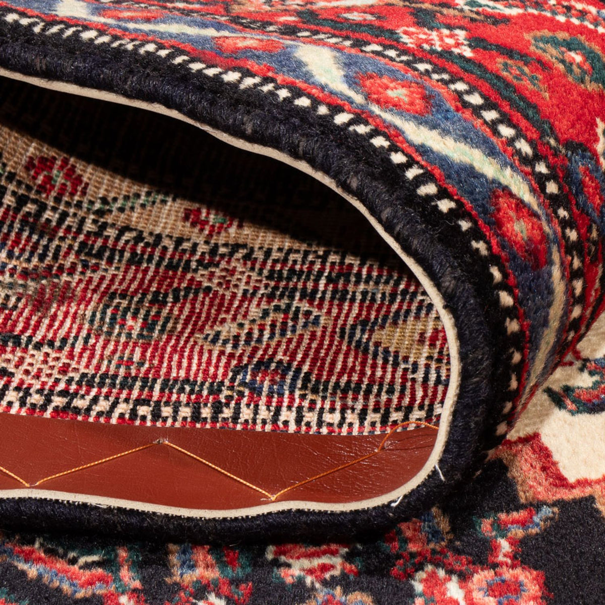 Persisk tæppe - Classic - 196 x 140 cm - mørkeblå