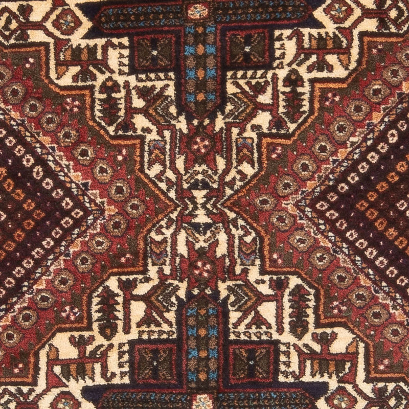 Persisk tæppe - Nomadisk - 180 x 138 cm - rød