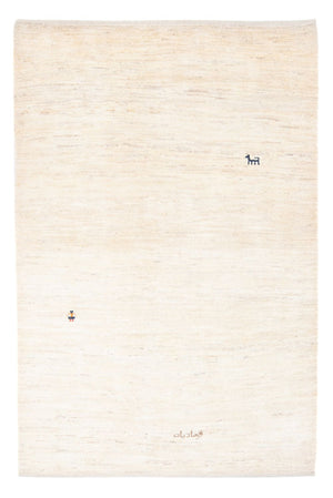 Gabbeh-tæppe - Persisk - 176 x 120 cm - hvid