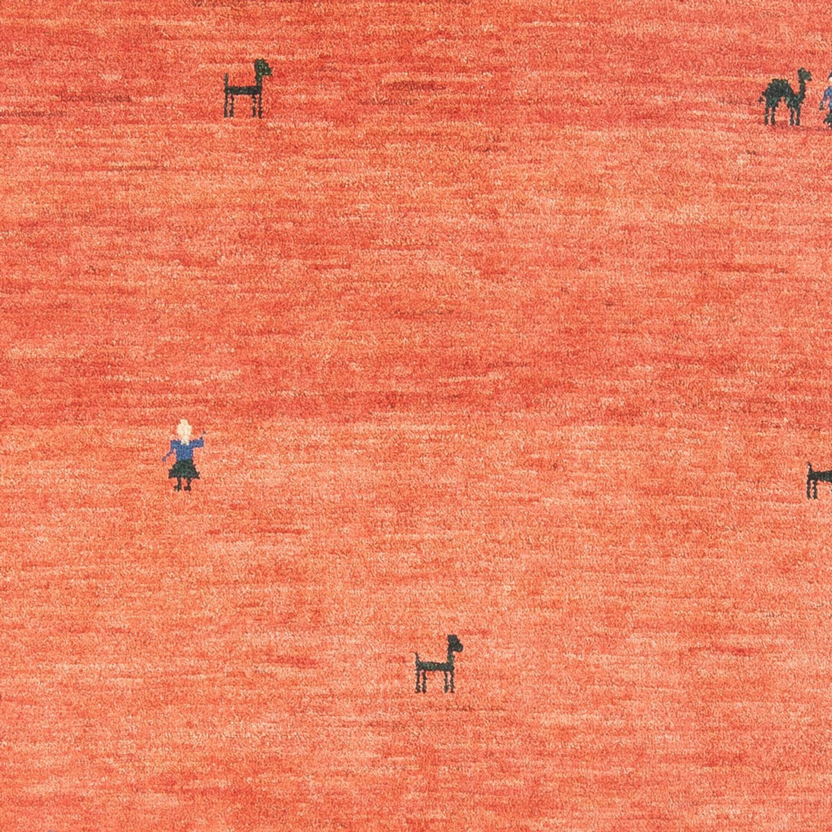 Gabbeh-tæppe - Persisk - 183 x 122 cm - flerfarvet