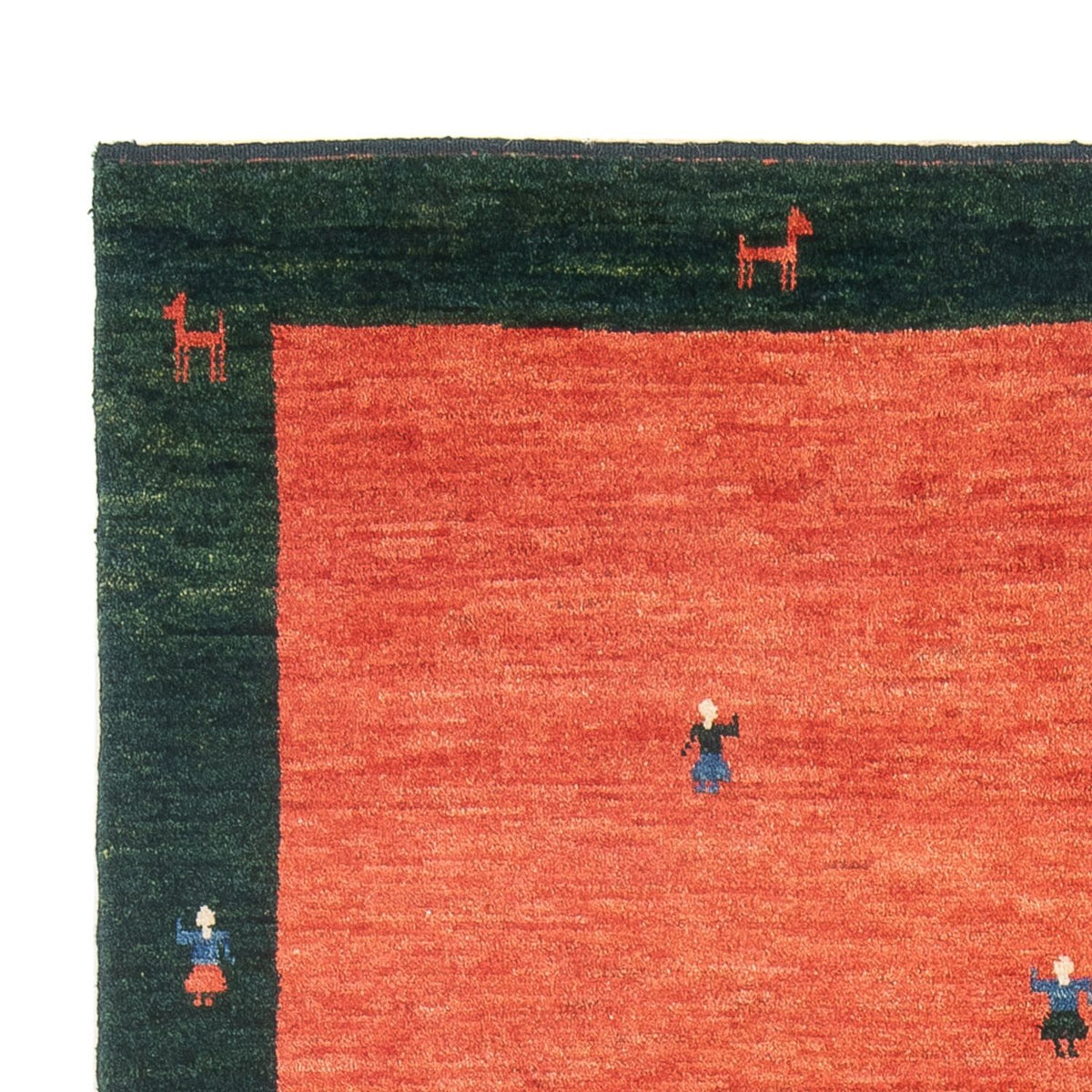 Gabbeh-tæppe - Persisk - 183 x 122 cm - flerfarvet