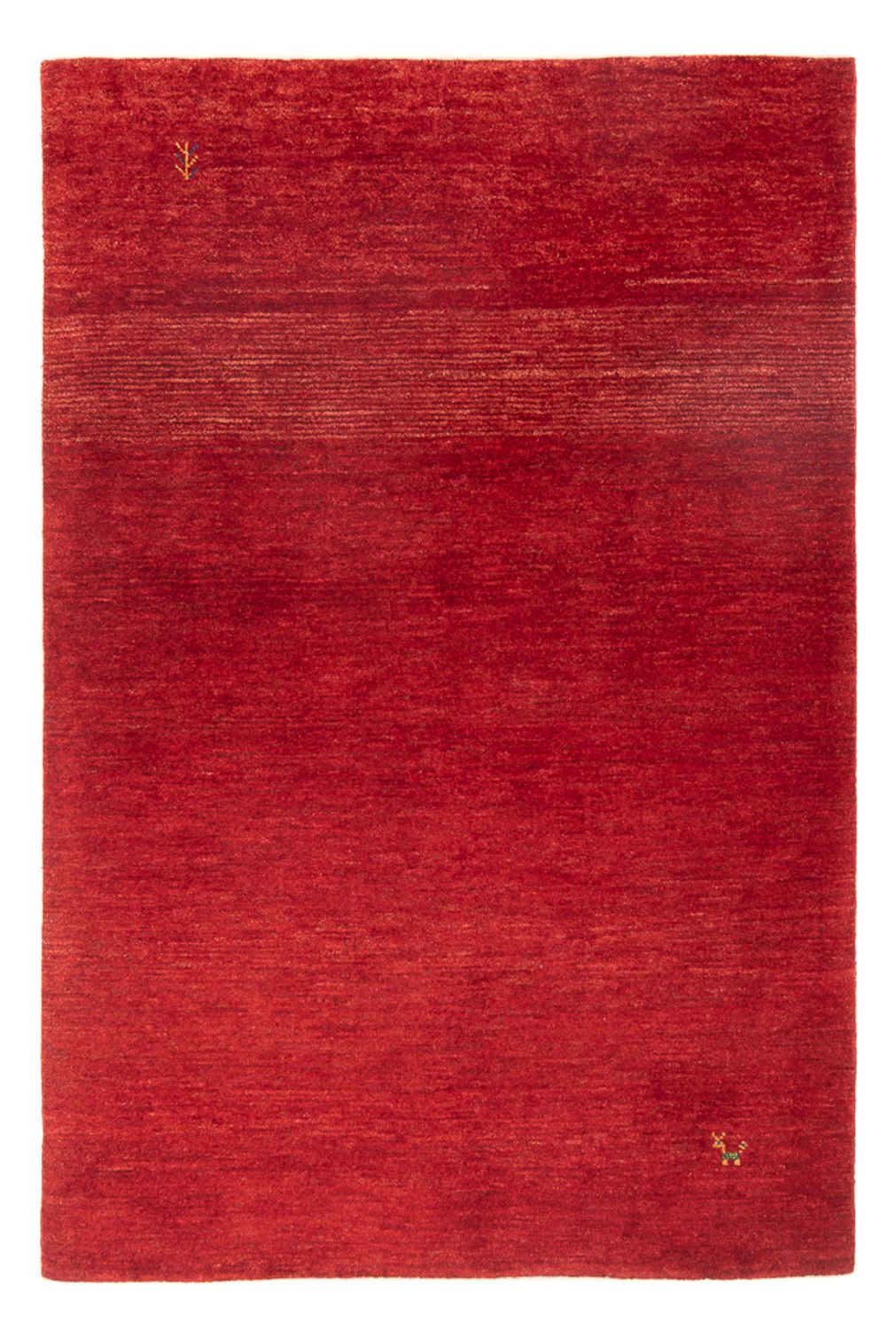 Gabbeh-tæppe - Persisk - 180 x 127 cm - rød