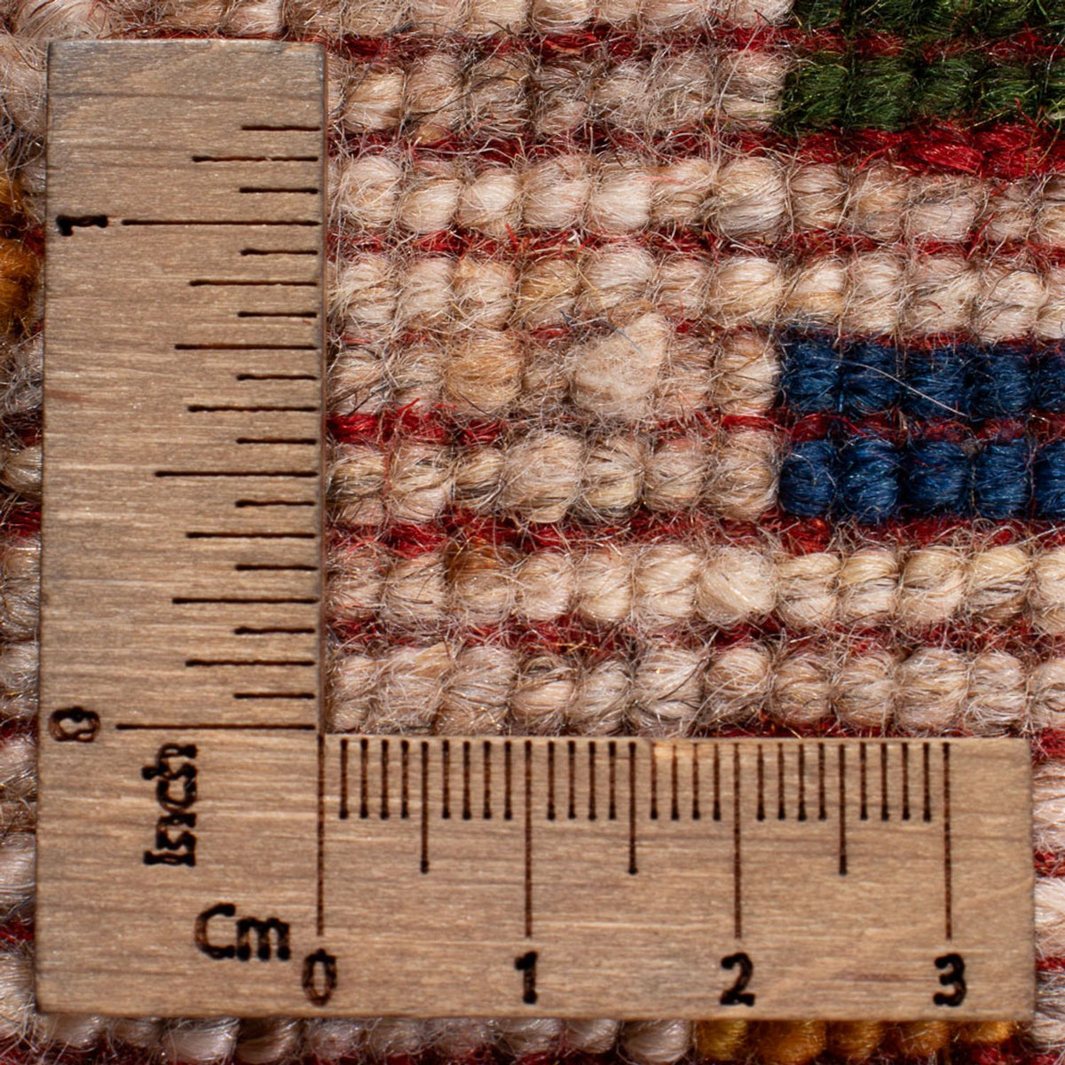 Gabbeh-tæppe - Persisk - 177 x 123 cm - flerfarvet