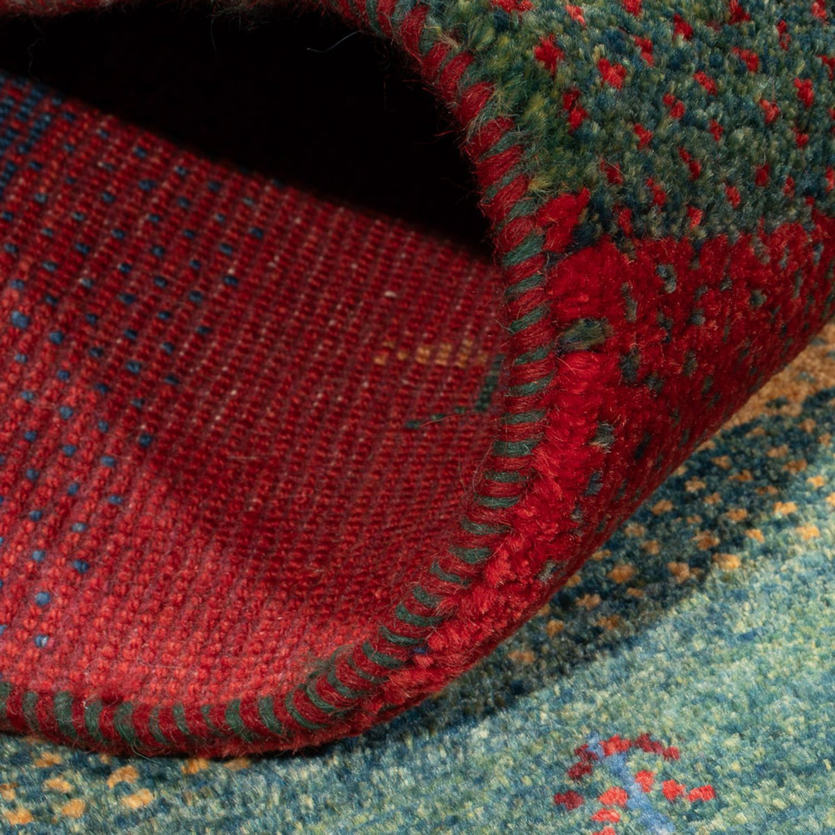 Gabbeh-tæppe - Persisk - 160 x 120 cm - flerfarvet