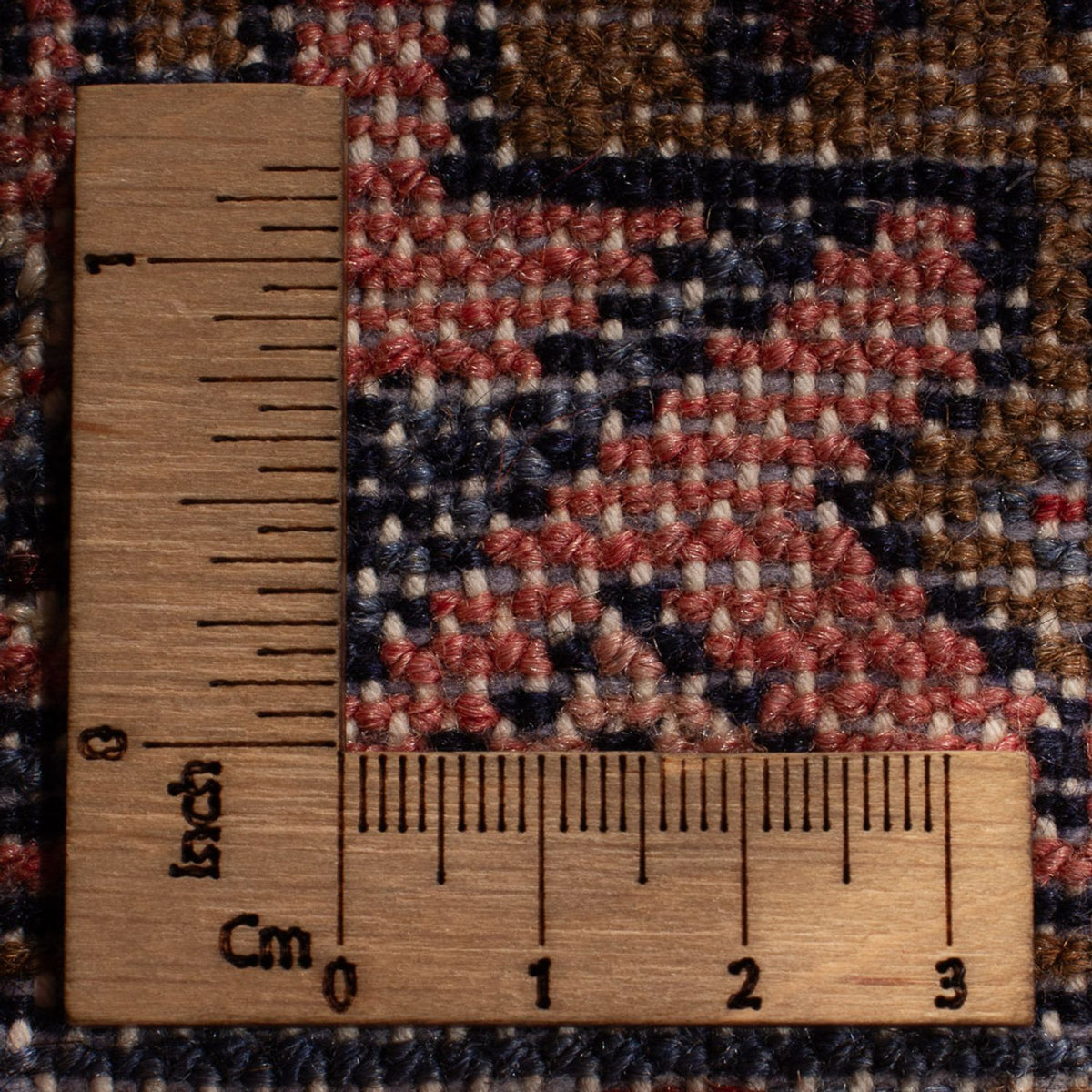 Persisk tæppe - Nomadisk - 203 x 123 cm - creme