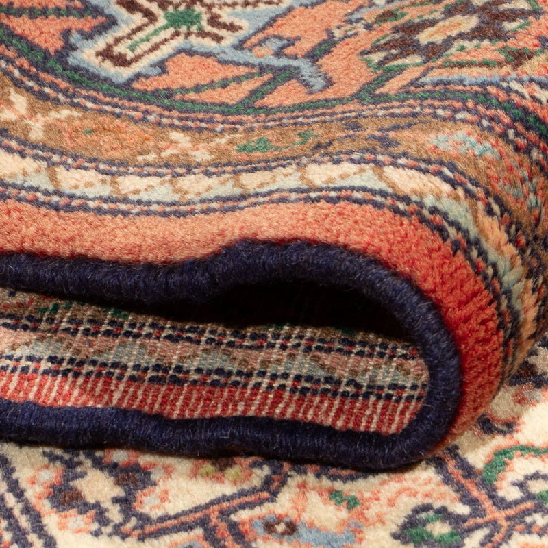 Persisk tæppe - Nomadisk - 202 x 137 cm - creme