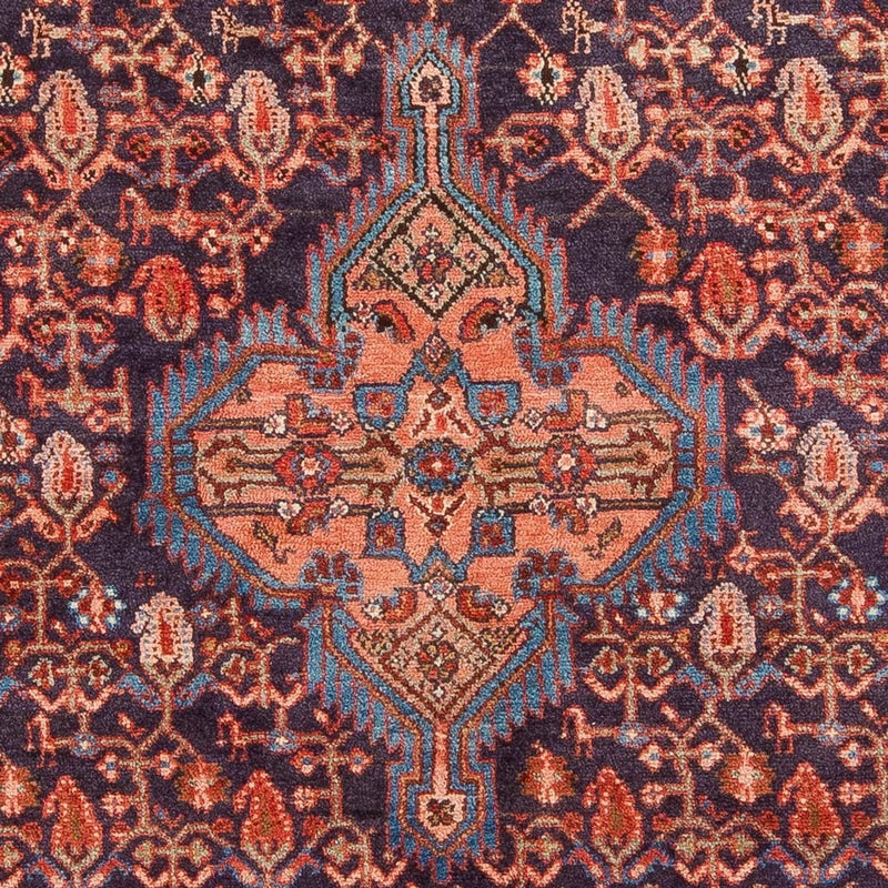 Persisk tæppe - Nomadisk - 215 x 132 cm - mørkeblå