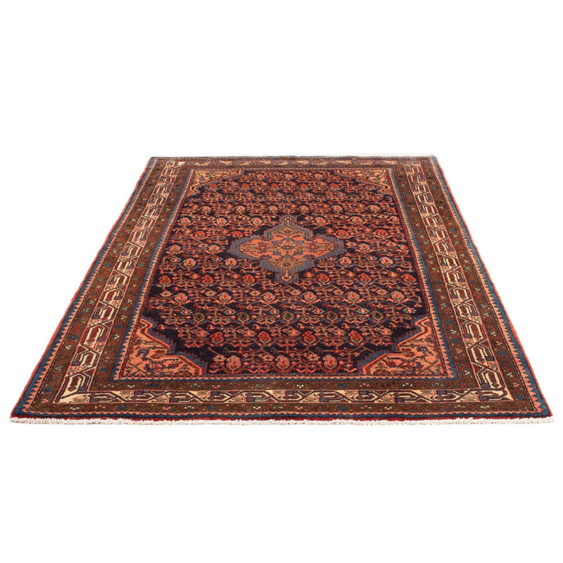 Persisk tæppe - Nomadisk - 215 x 132 cm - mørkeblå
