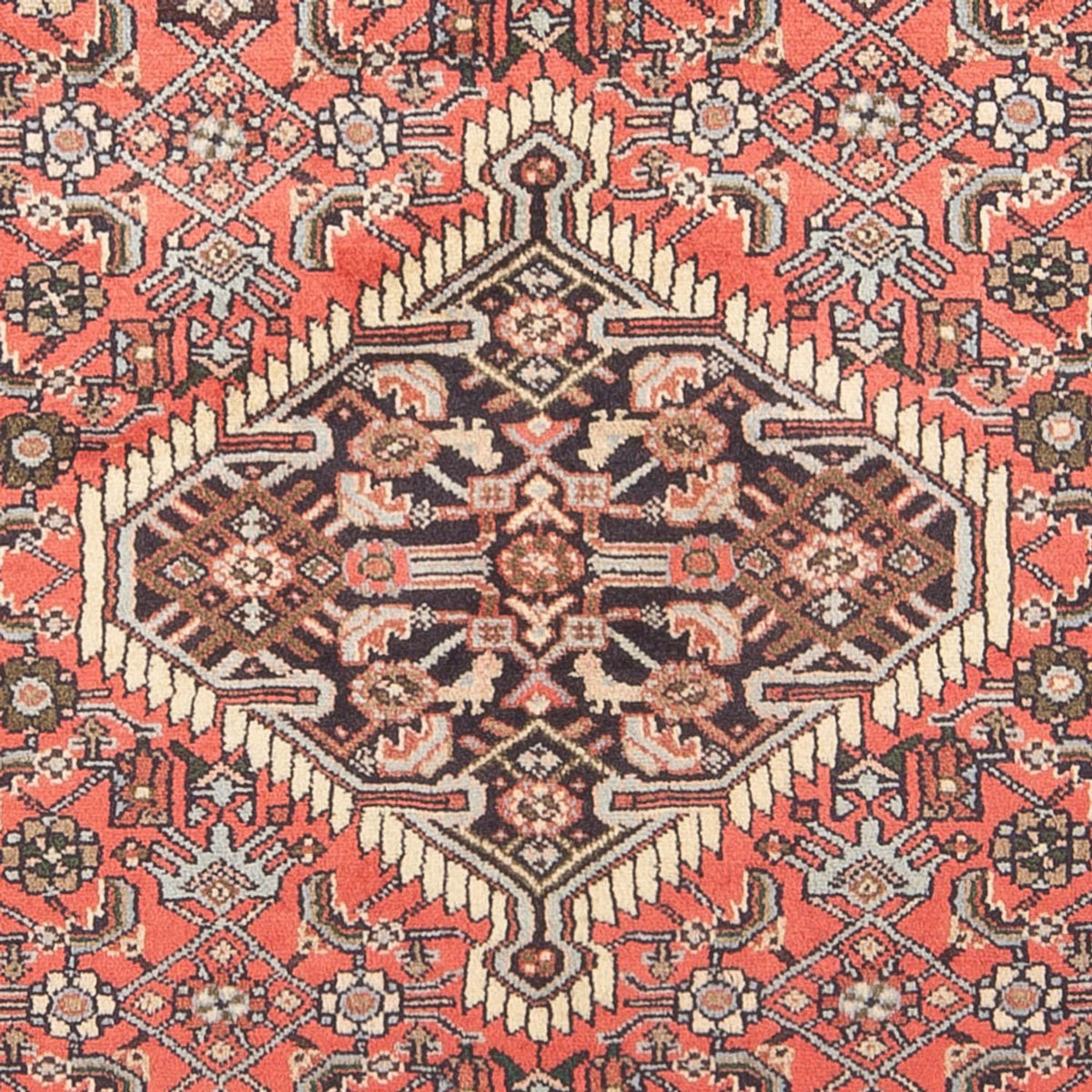 Persisk tæppe - Nomadisk - 190 x 127 cm - rød