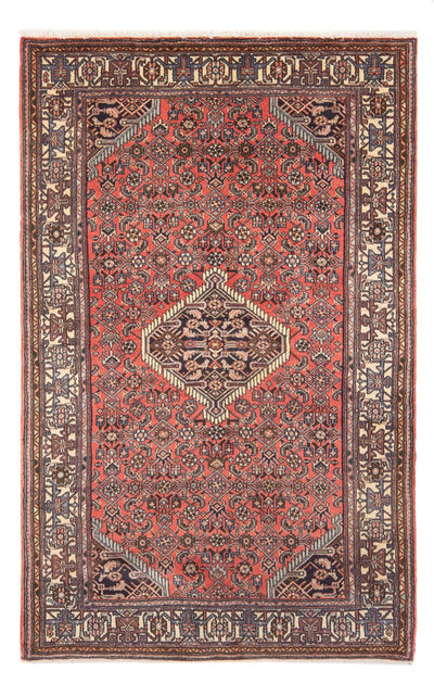 Hamadan Tæppe 127x200cm - Persisk tæppe - rød