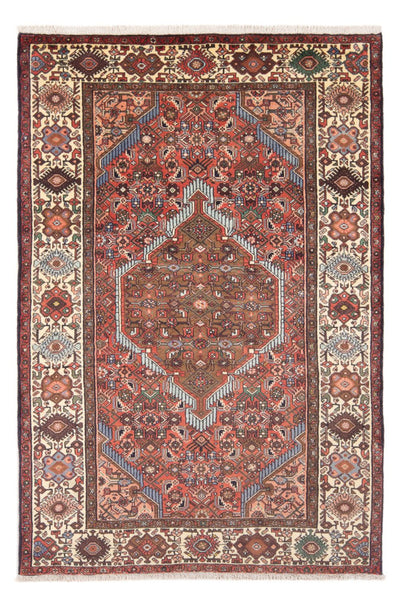 Hamadan Tæppe 128x200cm - Persisk tæppe - rød