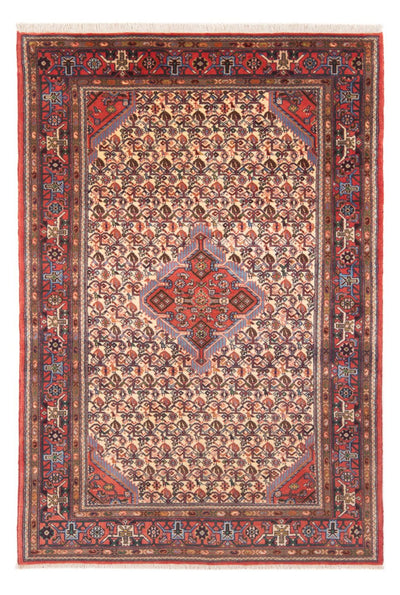 Hamadan Tæppe 125x194cm - Persisk tæppe - creme