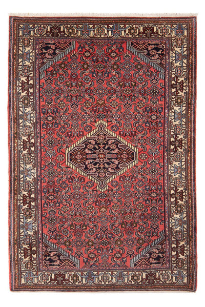 Hamadan Tæppe 123x196cm - Persisk tæppe - rød
