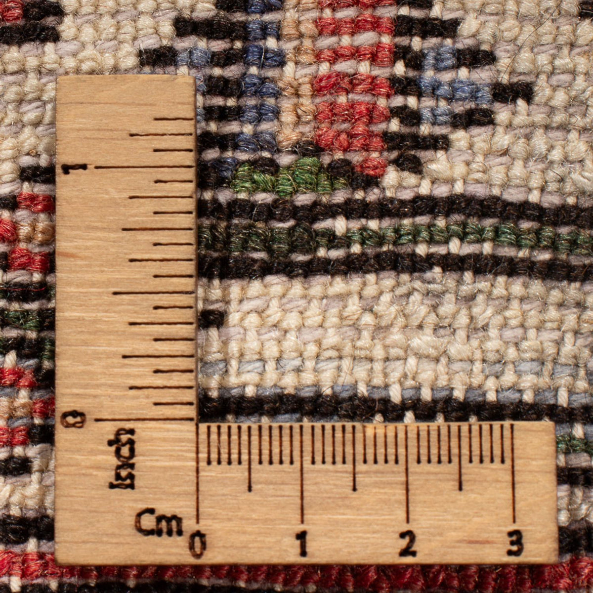 Persisk tæppe - Nomadisk - 202 x 160 cm - rød