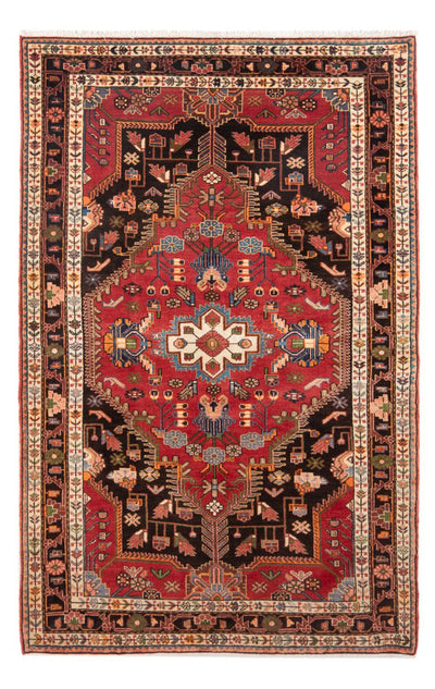 Hamadan Tæppe 140x223cm - Persisk tæppe - rød