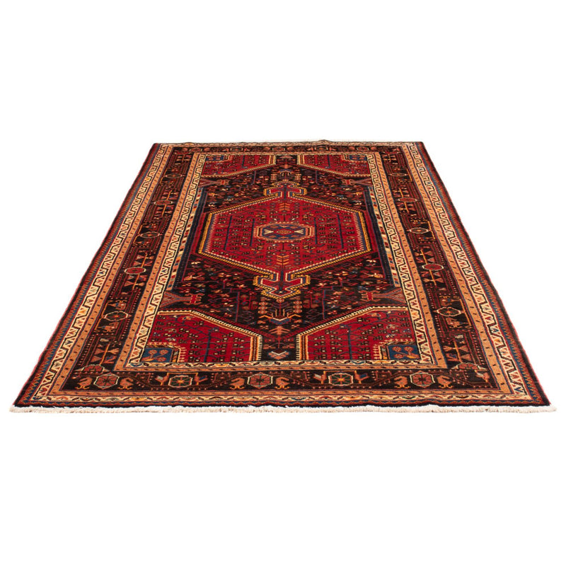 Persisk tæppe - Nomadisk - 236 x 137 cm - mørkeblå