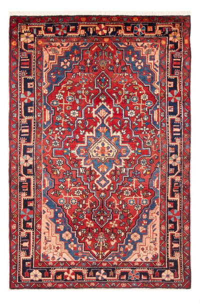 Hamadan Tæppe 130x203cm - Persisk tæppe - rød