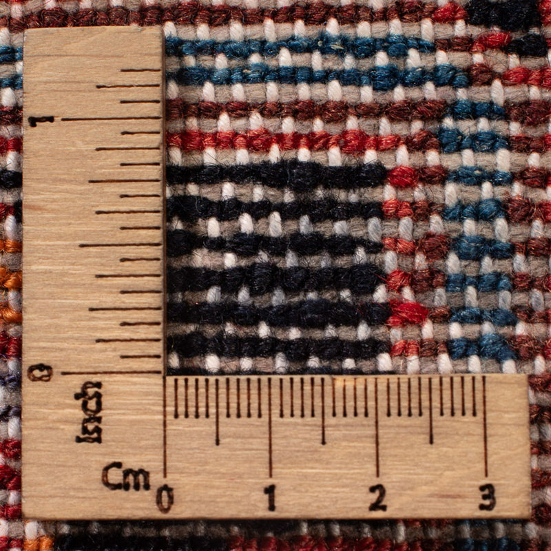 Persisk tæppe - Nomadisk - 224 x 132 cm - lysrød