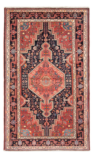 Hamadan Tæppe 138x240cm - Persisk tæppe - lysrød