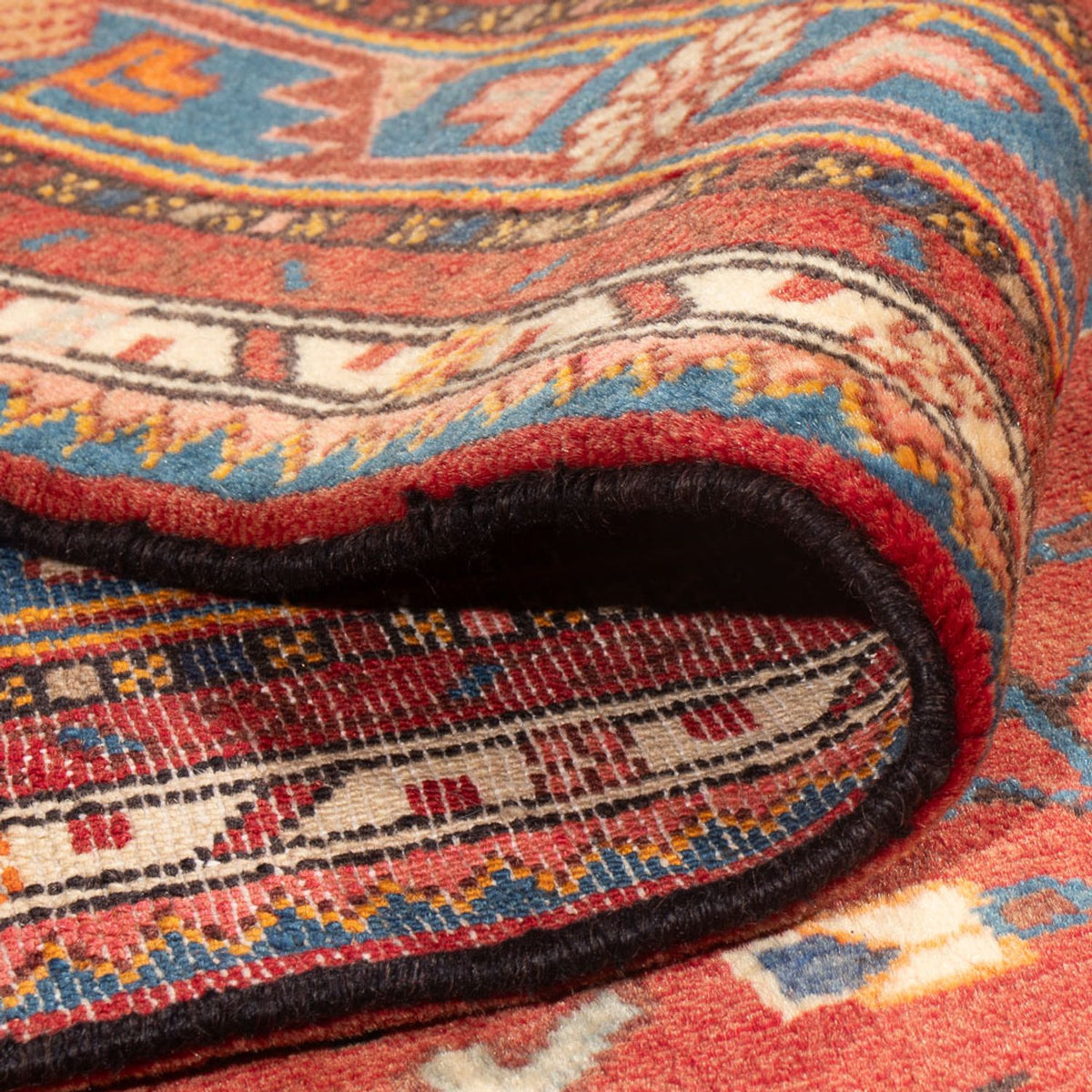 Persisk tæppe - Nomadisk - 225 x 160 cm - rød