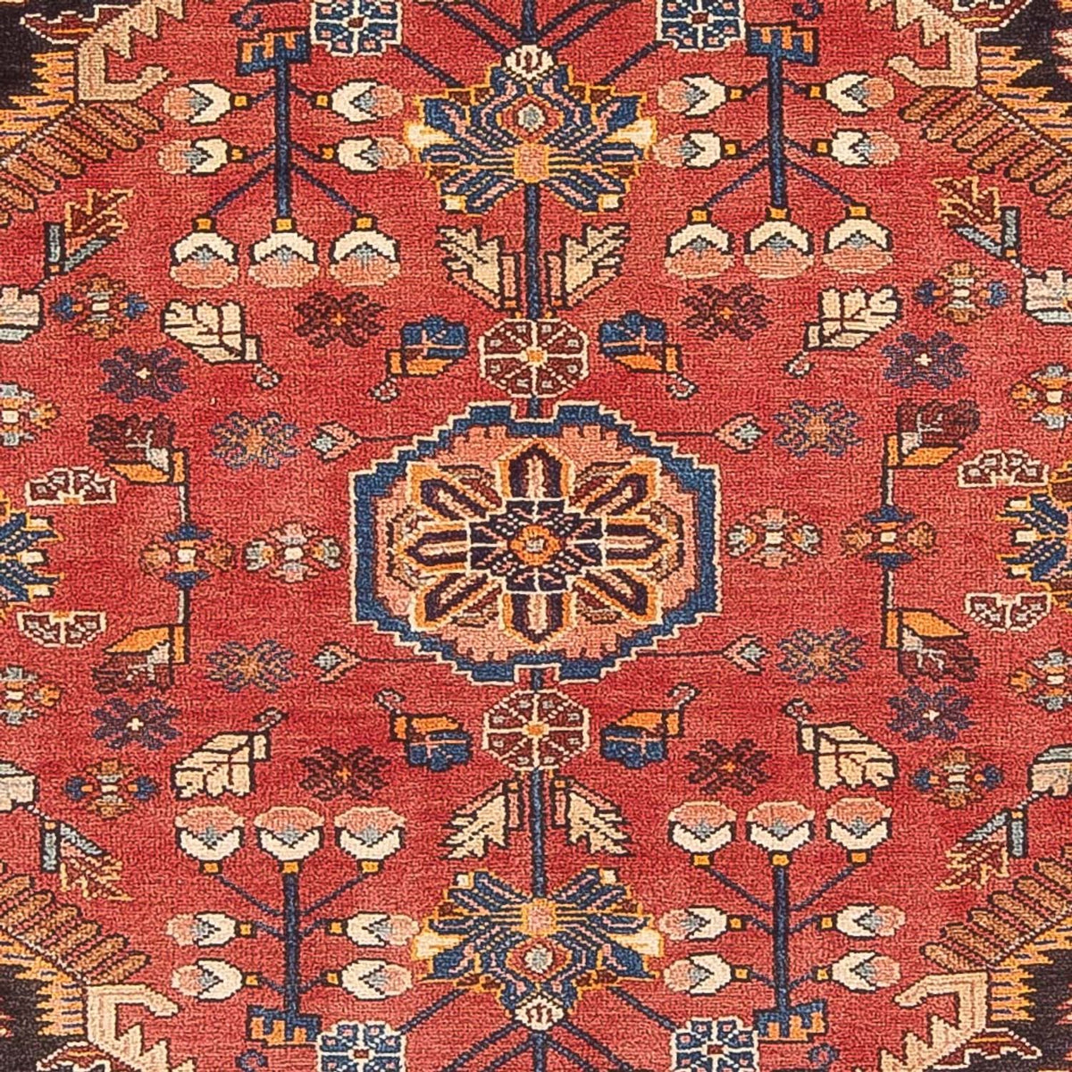 Persisk tæppe - Nomadisk - 226 x 164 cm - lysrød