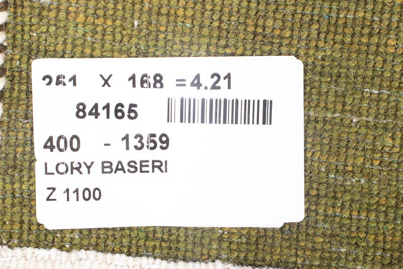 Gabbeh Tæppe - Loribaft Persisk - 251 x 168 cm - flerfarvet