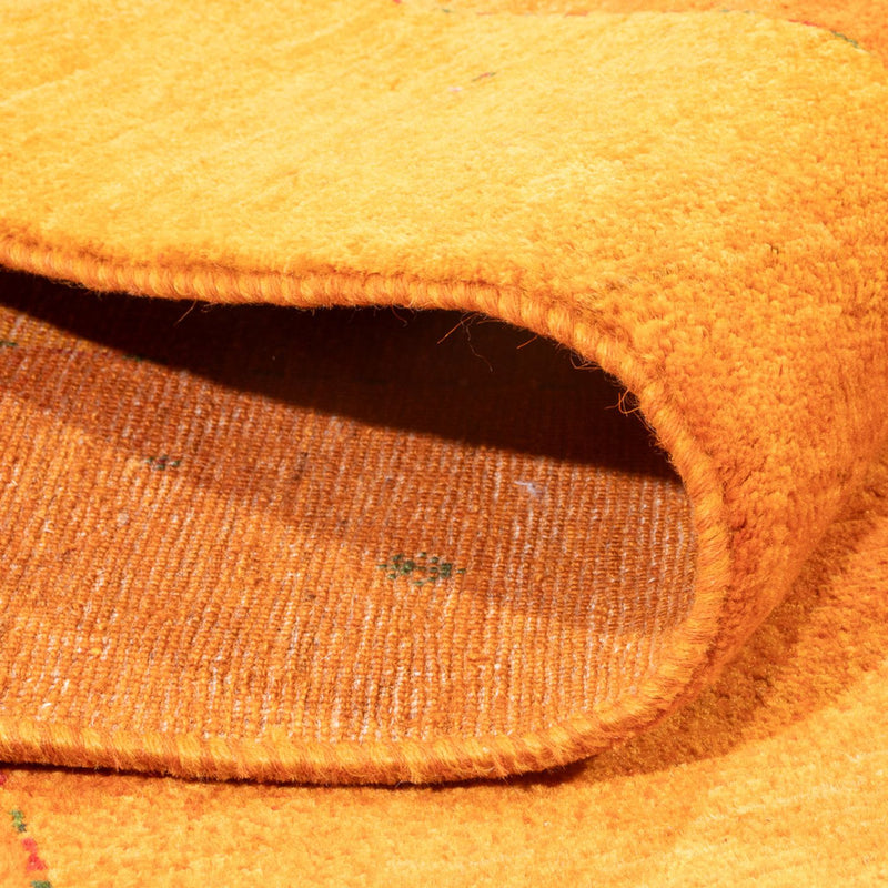 Gabbeh Tæppe - Loribaft Persisk - 235 x 176 cm - orange