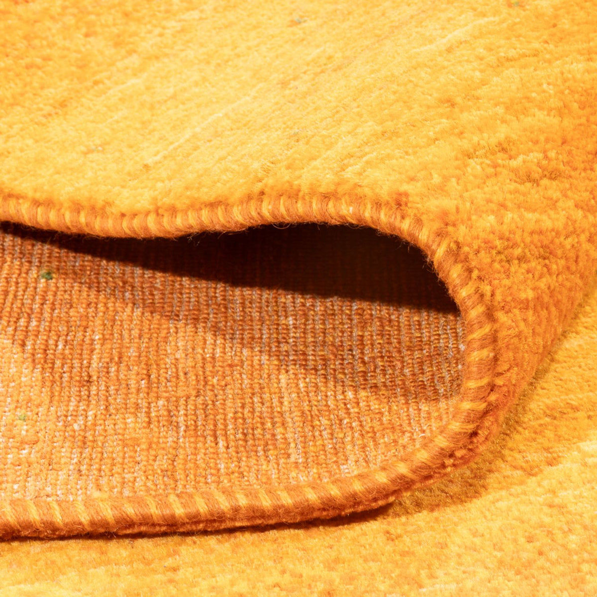 Gabbeh Tæppe - Loribaft Persisk - 251 x 172 cm - orange