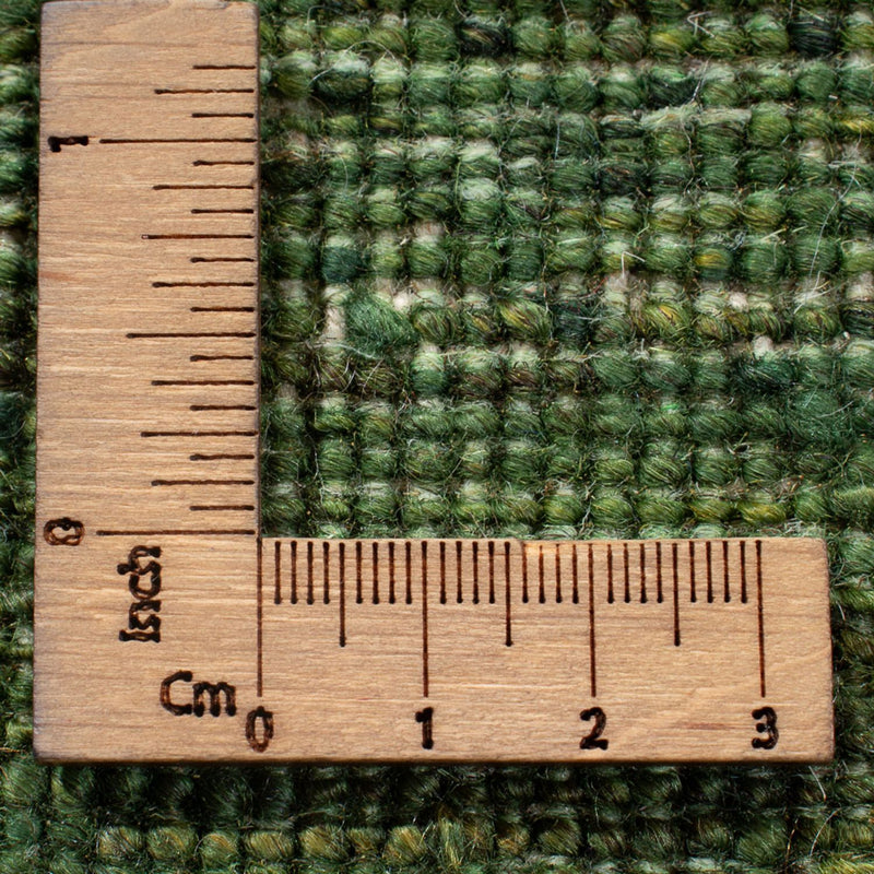 Gabbeh Tæppe - Loribaft Persisk - 297 x 200 cm - mørkegrøn