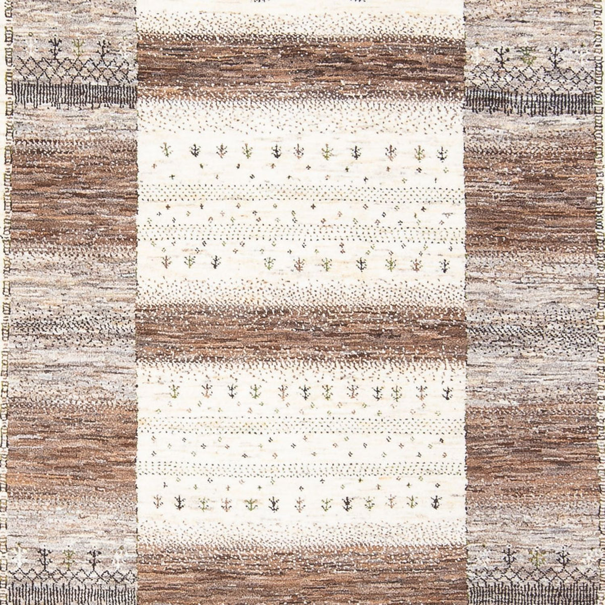 Gabbeh Tæppe - Loribaft Persisk - 296 x 211 cm - flerfarvet