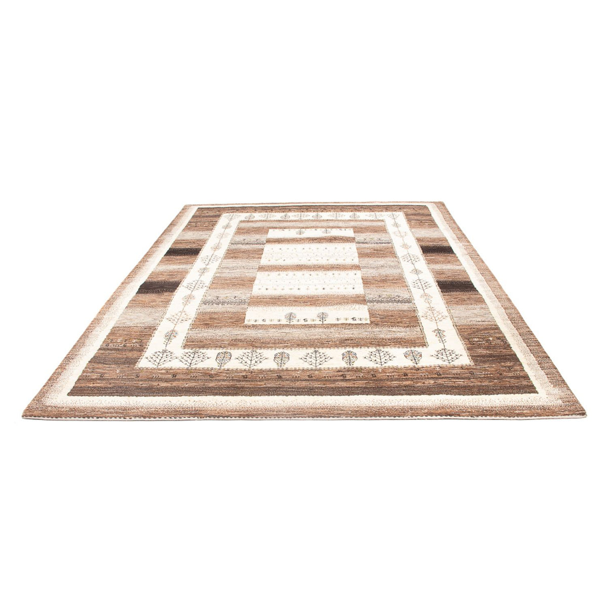 Gabbeh Tæppe - Loribaft Persisk - 296 x 211 cm - flerfarvet