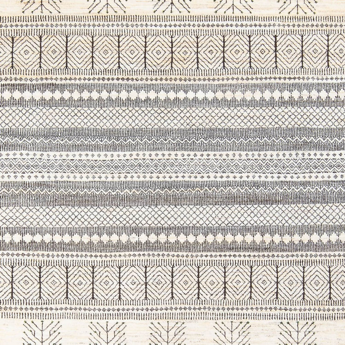 Gabbeh Tæppe - Loribaft Persisk - 296 x 218 cm - flerfarvet