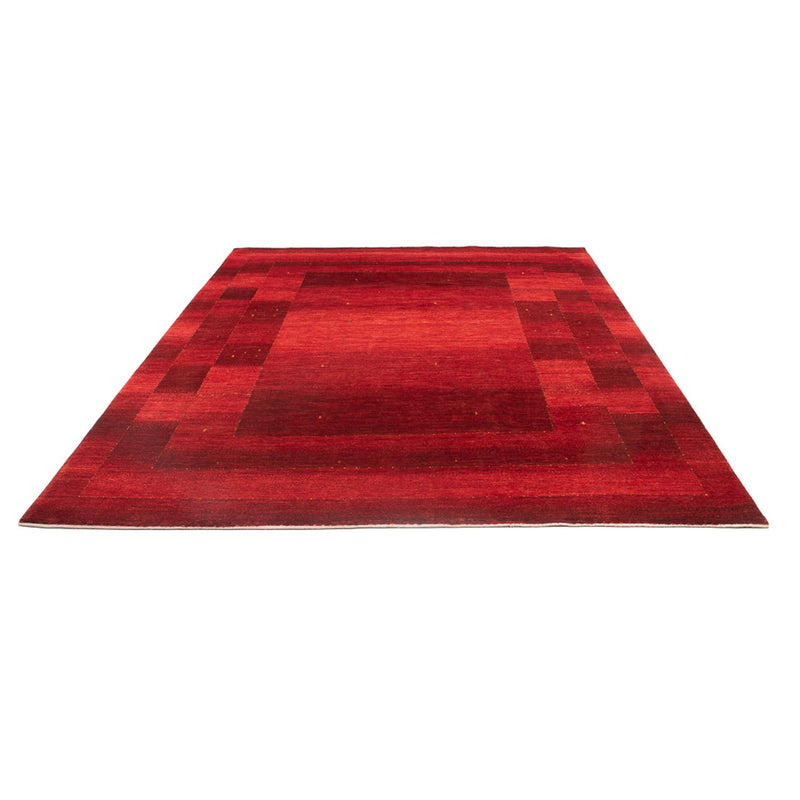 Gabbeh Tæppe - Loribaft Persisk - 297 x 221 cm - rød
