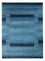 Gabbeh Tæppe - Loribaft Persisk - 300 x 214 cm - havblå