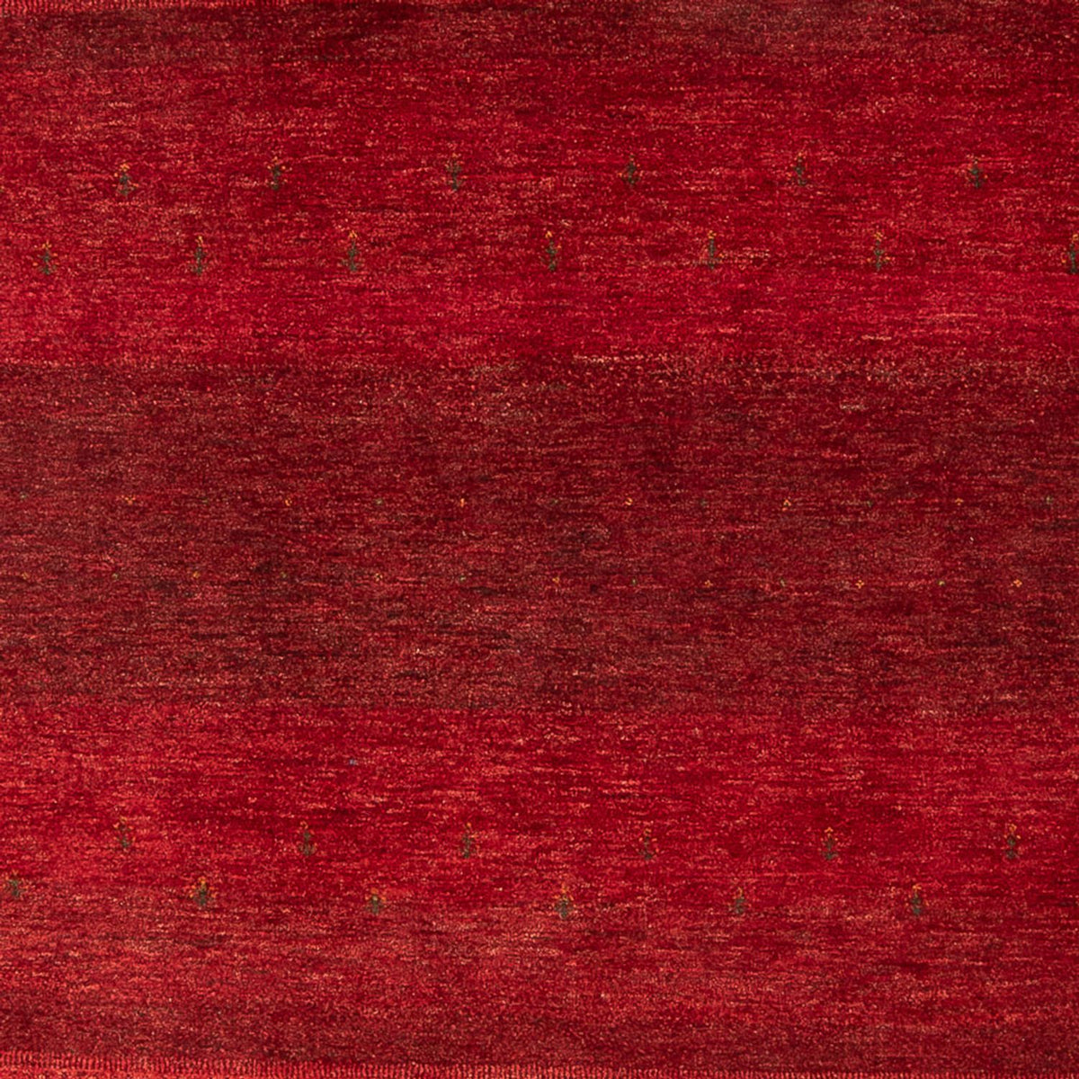 Gabbeh Tæppe - Loribaft Persisk - 302 x 219 cm - rød