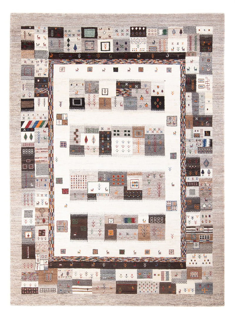 Gabbeh Tæppe - Loribaft Persisk - 278 x 201 cm - flerfarvet