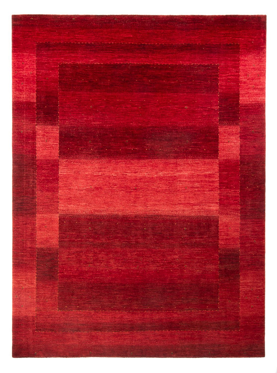 Gabbeh Tæppe - Loribaft Persisk - 313 x 229 cm - rød