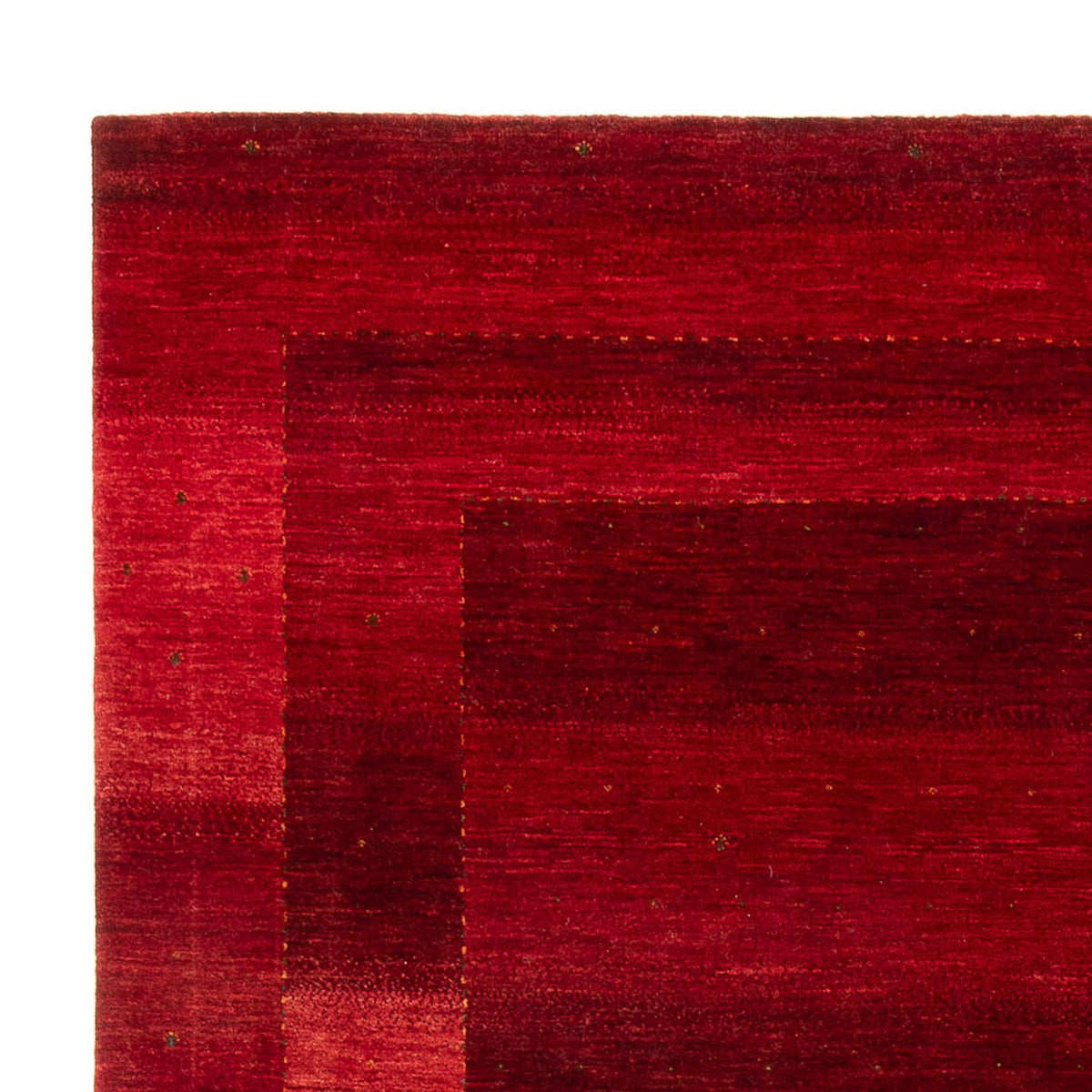 Gabbeh Tæppe - Loribaft Persisk - 313 x 229 cm - rød