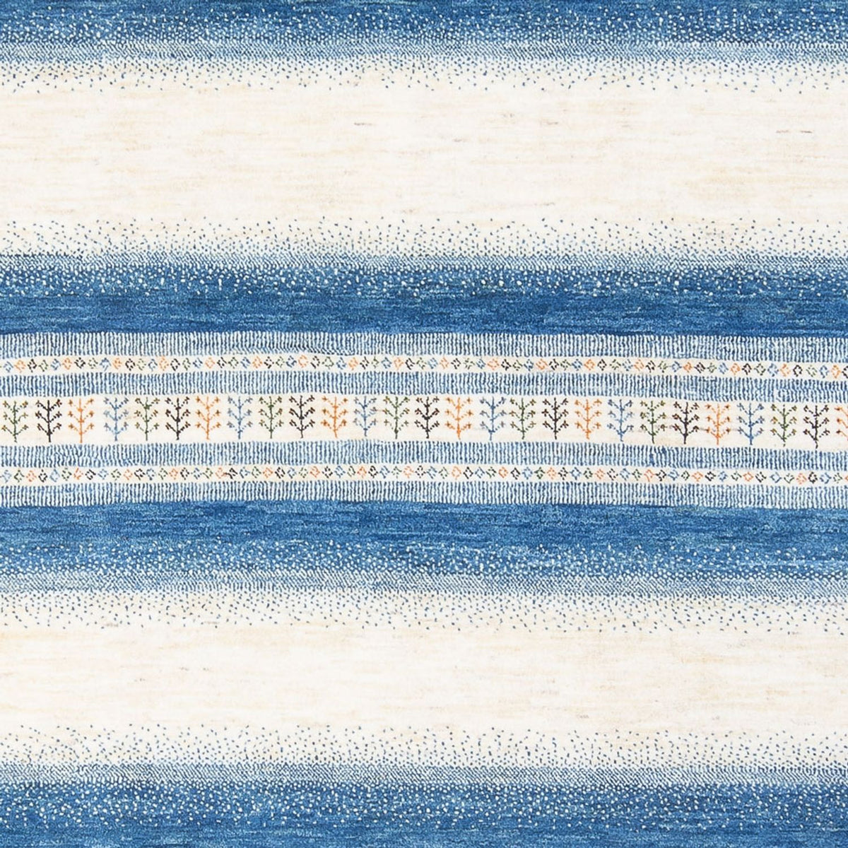Gabbeh Tæppe - Loribaft Persisk - 303 x 222 cm - flerfarvet