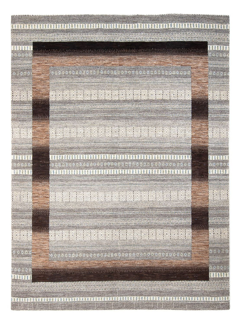 Gabbeh Tæppe - Loribaft Persisk - 301 x 231 cm - flerfarvet