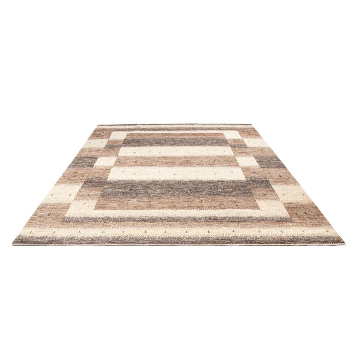 Gabbeh Tæppe - Loribaft Persisk - 302 x 218 cm - flerfarvet